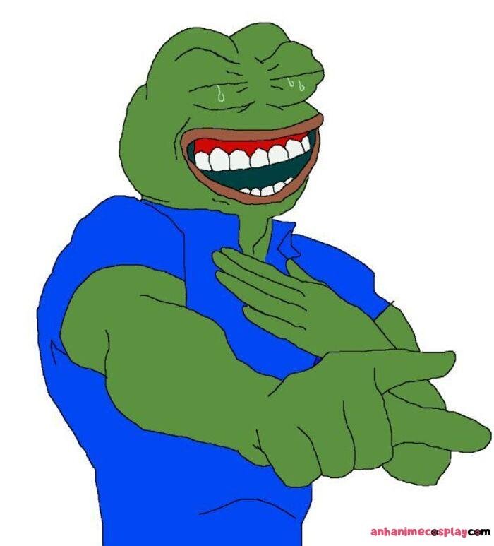 hình ảnh meme ếch xanh bựa hài hước